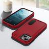 (iPhone 14, Red-black) Shockproof Protective iPhone 15 14 Plus Pro Max XR XS Max Case with Stand