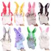 Rabbit Hand Puppet Cartoon Easter Bunny Finger Glove Stuffed Animal Muppet Kids Early Educational Boys Girls Theater Toys Dolls