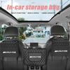 Car Backseat Organizer Multifunction Interior Storage Bag For Mercedes Benz AMG W206 W204 W205 W212 W213 W221 W22 Keychain AY1