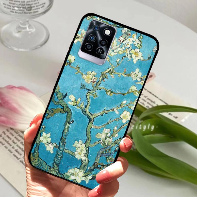 Чехол для Infinix Note 10 Plus Черный Мягкий силикон ТПУ Задняя крышка Для Infinix Note10 Pro NFC Чехол для телефона Note 10 Pro Plus Бампер