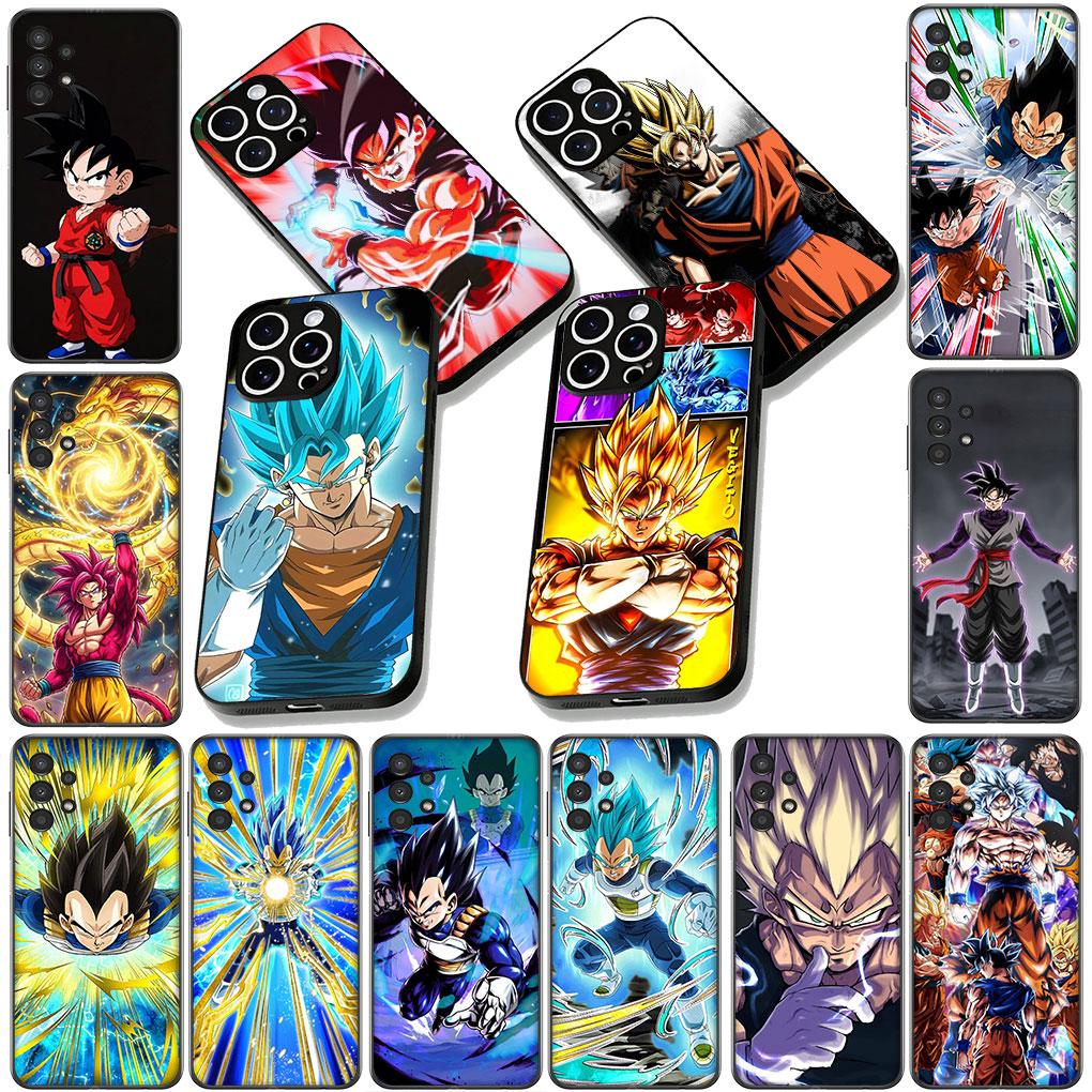 Cover for Apple iPhone 13 12 Mini XS 11 Pro Max 7 8 Plus XR SE 2022 2020 SE3 Phone Case Vegito Dragons Son Gokus Balls Vegeta