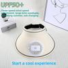 Fashion Outdoor Sun Protection Hat Summer Large Brim USB Charging Fan Sun Visor for Men and Women