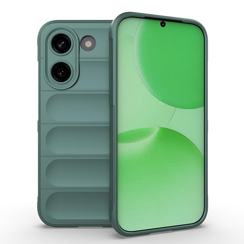 For Poco X8 Pro Case Anti-slip Grip Anti-Fingerprint Airbag Shockproof Soft Silicone TPU Full Protection Back Cover