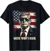 2025/УГАДАЙ КТО ВЕРНУЛСЯ - 47 Трамп Победа Футболка S-3XL Унисекс Футболка