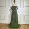 Нюдовое однотонное платье на одно плечо с жемчугом А-силуэта haute couture элегантное для экзамена по искусству сольное длинное платье LA11118A