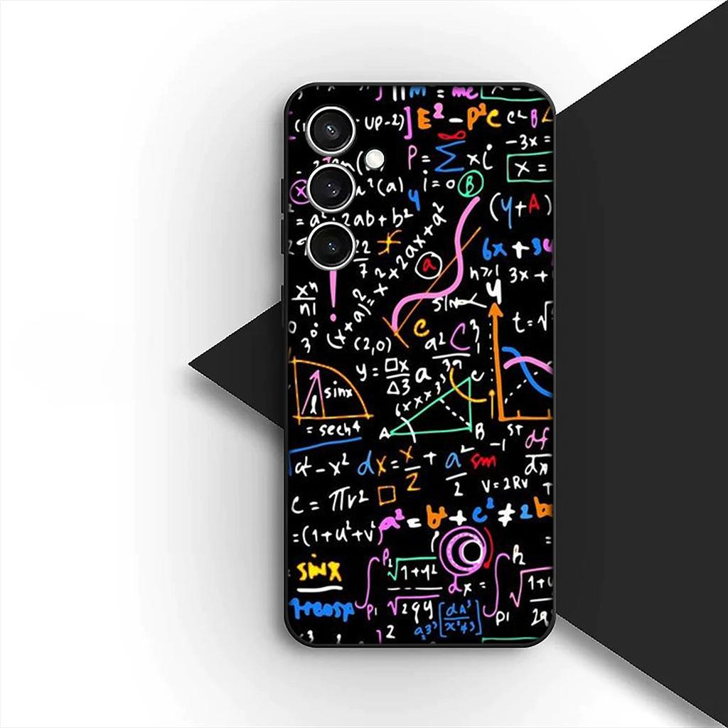 Химико-математическое уравнение Формула Чехол для телефона для Samsung Galaxy S20 S22 S21 FE Ultra Plus A07 A17 A15 A16 A25 A57 A37
