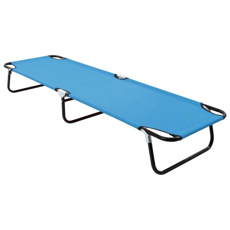 Day and Night - Day and Night Turquoise Blue Steel Folding Lounger