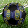 Футбольный мяч Boca Juniors, разноцветный, подходит для всех возрастов, машинная строчка, материал ПВХ, соревновательного уровня, прочный и с высоким отскоком