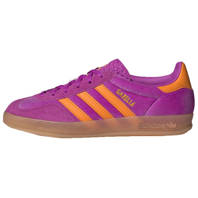 adidas Кроссовки Gazelle Indoor Purple Burst Equipment Orange для мужчин Gum IH0277