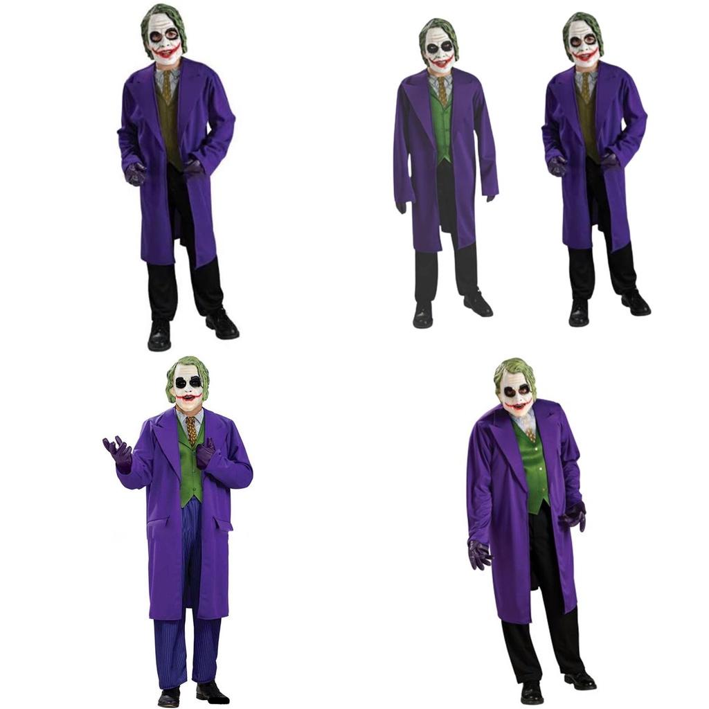 Popular Joker Cosplay Costume For Halloween And Anime Conventions