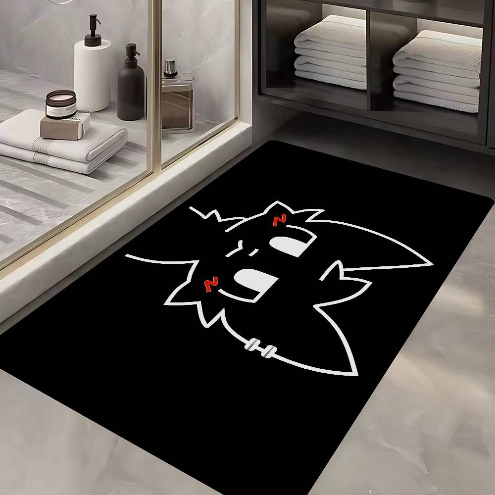 Boykisser Silly Cartoon Entrance Door Mat Nordic Style Bedroom Living Room Doormat Home Balcony Anti-Slip Modern Home Decor
