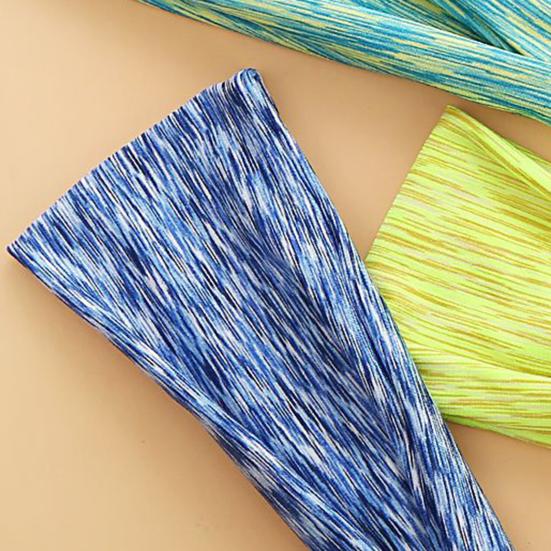 Women Sweat Bands Non Slip Workout Headbands Sports Yoga Running Headband Moisture-Wicking Breathable Fabric Headband