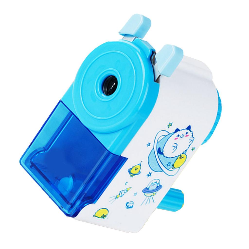 Rotating Pencil ener Cute Portable Efficient Hand Crank Manual Pencil ener for Students