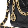 CHANEL Lambskin Flap Bag, Handbag, Shoulder Bag, Crossbody Bag Women's Black AS4012-B10669-94305