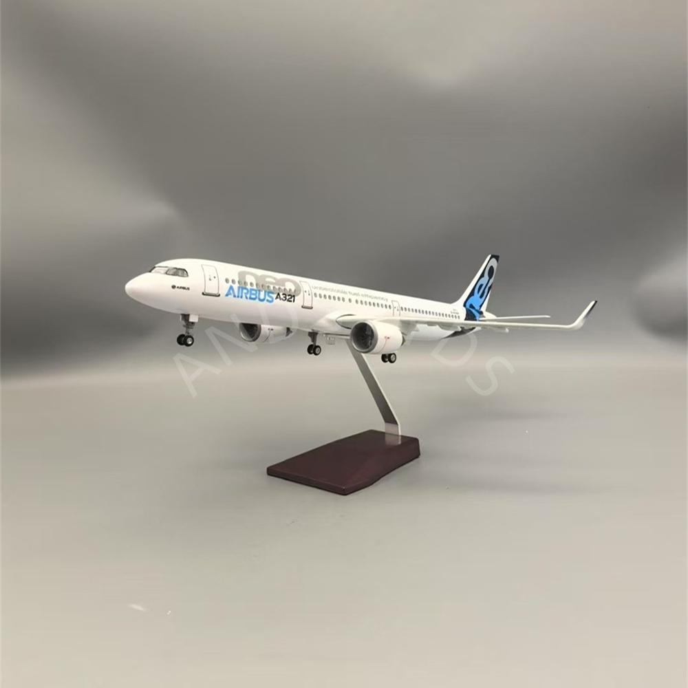 1/100 Scale 44cm NEO Prototype Airways A321 Aircraft Model Diecast Resin Airplane Decoration Living Room Collections Plane