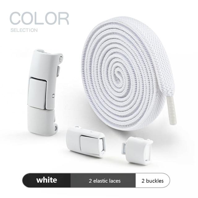 2025 Шнурки без завязок с пряжками для кроссовок Спортивная обувь