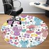 1pc Cat Collage Carpet for Office, Non-slip, Soft and Durable Office Rug, Perfect for Office yy260128098
