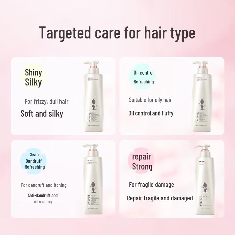 Adolfo Essential Oil Anti-Dandruff & Smoothing Shampoo Set