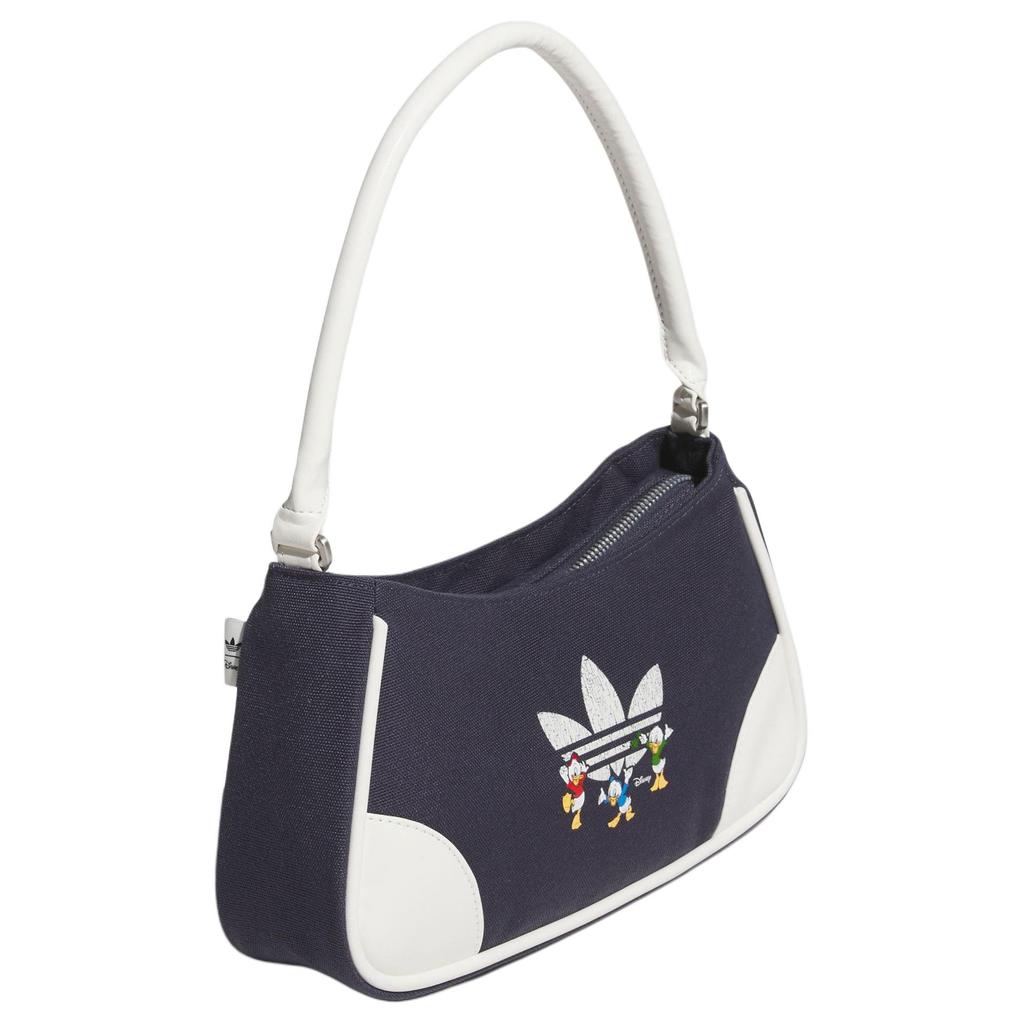 adidas Originals Trefoil Disney, Коллаборация, Полиэстер, Сумка через плечо с карманом под мышкой, Обычная, Женская, Темно-синий, JL7658