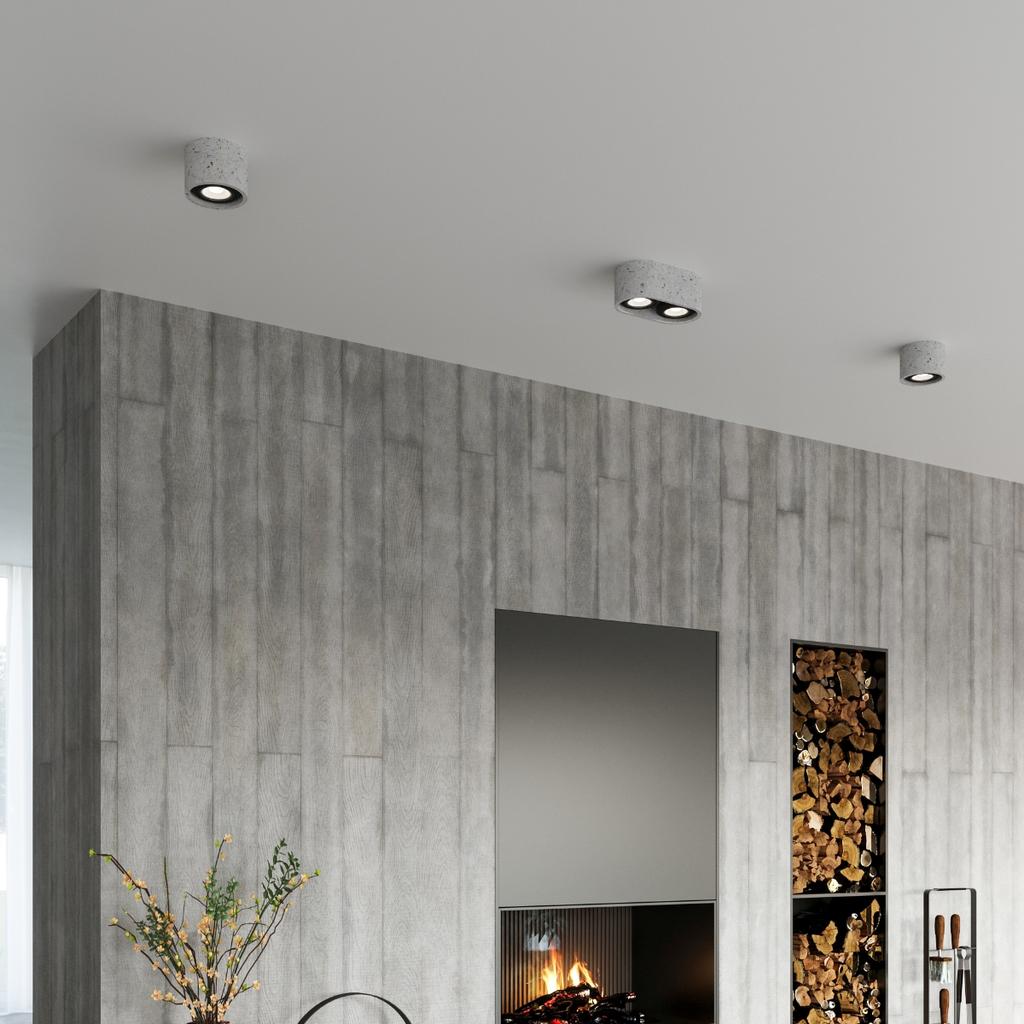 Plafon Diegix 1 Gu10 Es111 Szary Beton Lumilo 08.261.81
