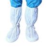 Blue & White Anti-static High-top Work Shoes with Soft Sole