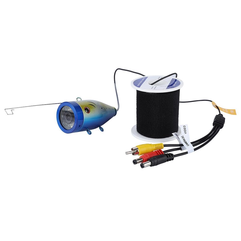 9-дюймовый 1000 ТВЛ ЖК-монитор Подводный эхолот для рыбалки Камера 15M