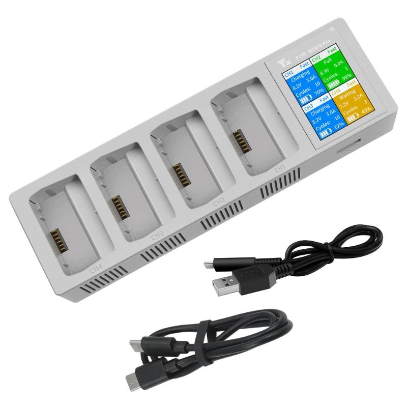 Portable Rapid Multi-Parallel Charger Charging Hub for  3  Rone Light Weight Battery Charger Box USB Port