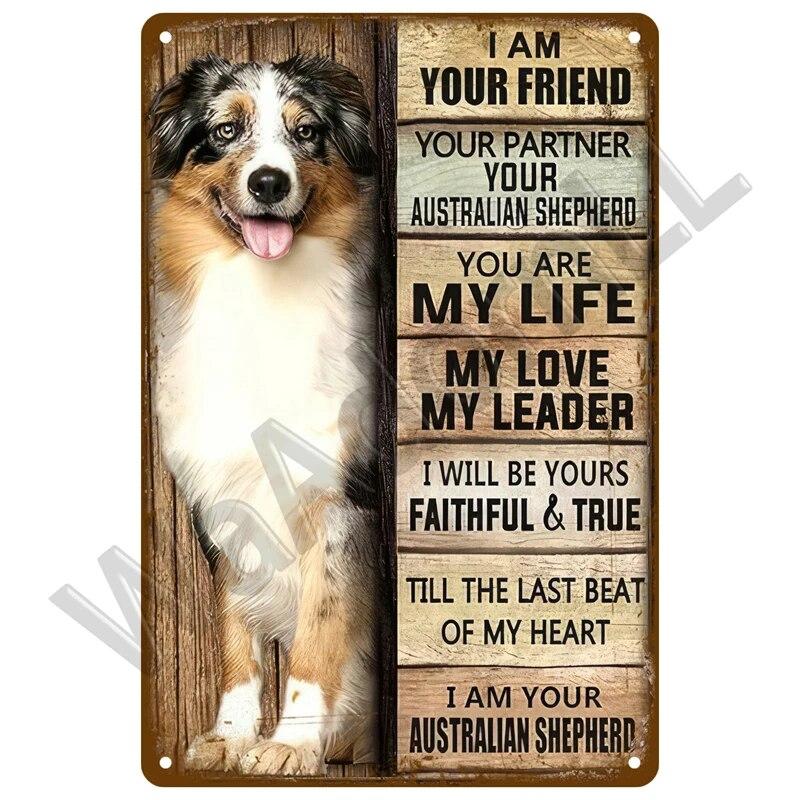 Кошки и собаки Happy Ретро Оловянная вывеска Art Cat Металлический знак Cat Табличка Плакат Украшение дома Кафе-бар Ванная комната Настенный декор Зоомагазин Комната