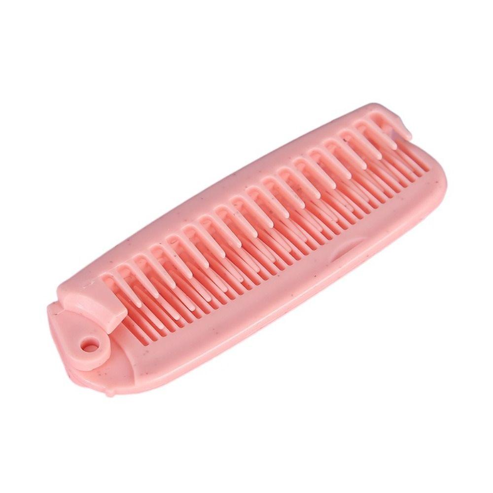 Anti-Static Portable Travel Comb Styling Massage Hair Comb Foldable Hair Comb Women and Children