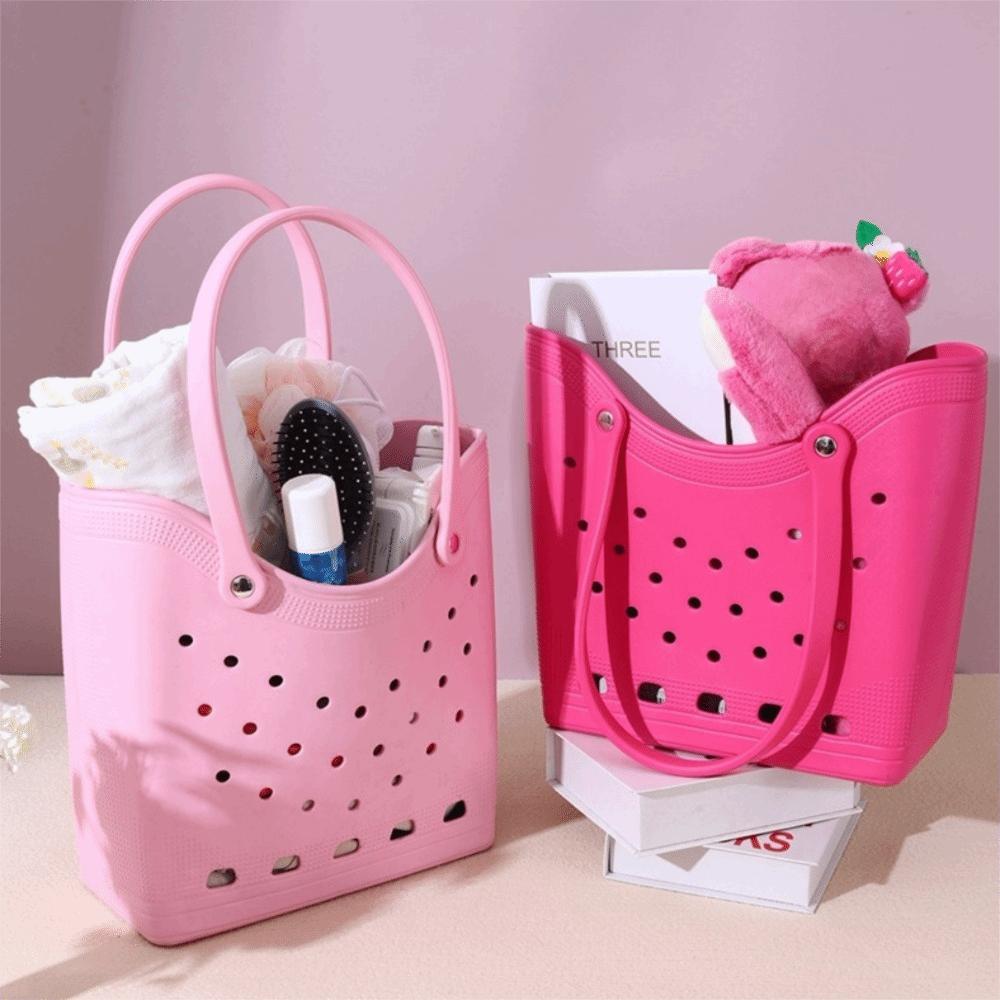 Large Capacity Women Fashion Handbag Basket Outdoor Tote Bag Beach Storage Bag Shopping