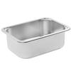 RV Sink Square 345x245x136mm 304 Stainless Steel Flush Mounted Hand Wash Basin Sink with 40mm Drain 