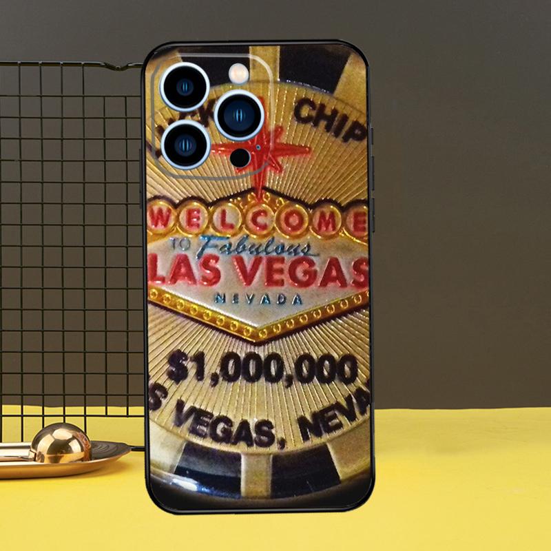 Las Vegas Casino Poker Case For Apple iPhone 11 14 12 Pro Max mini XS XR X 8 7 Plus SE 2020 13 Pro Phone Cover Capa