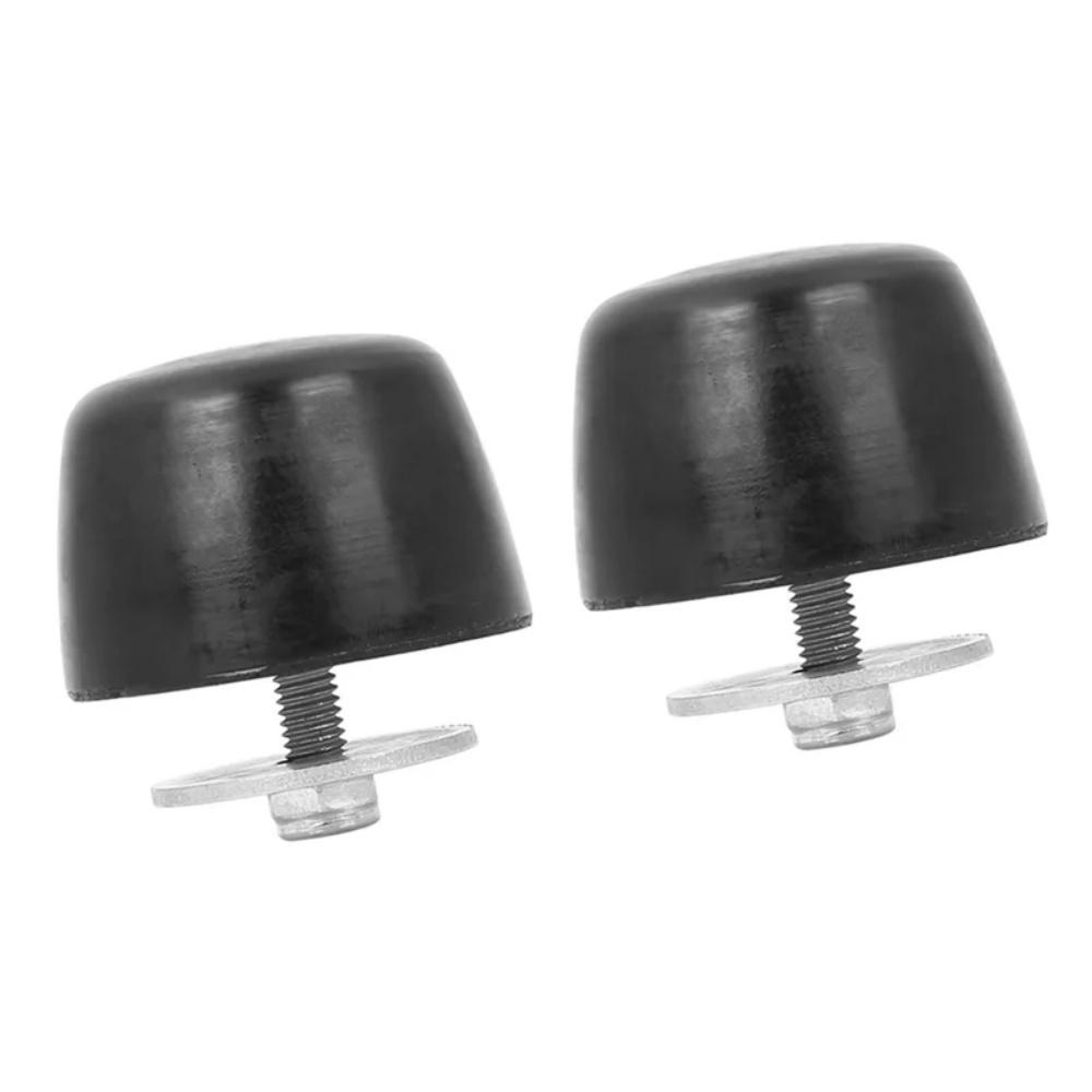 Упор-отбойник капота - Для Jeep Wrangler - 2 шт. Резиновая подушка-бампер PN: KJ71051BK