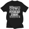 Funny Psychology Student Handling Information T Shirts Graphic Cotton Streetwear Short Sleeve Harajuku T-shirt Unisexs Clothing