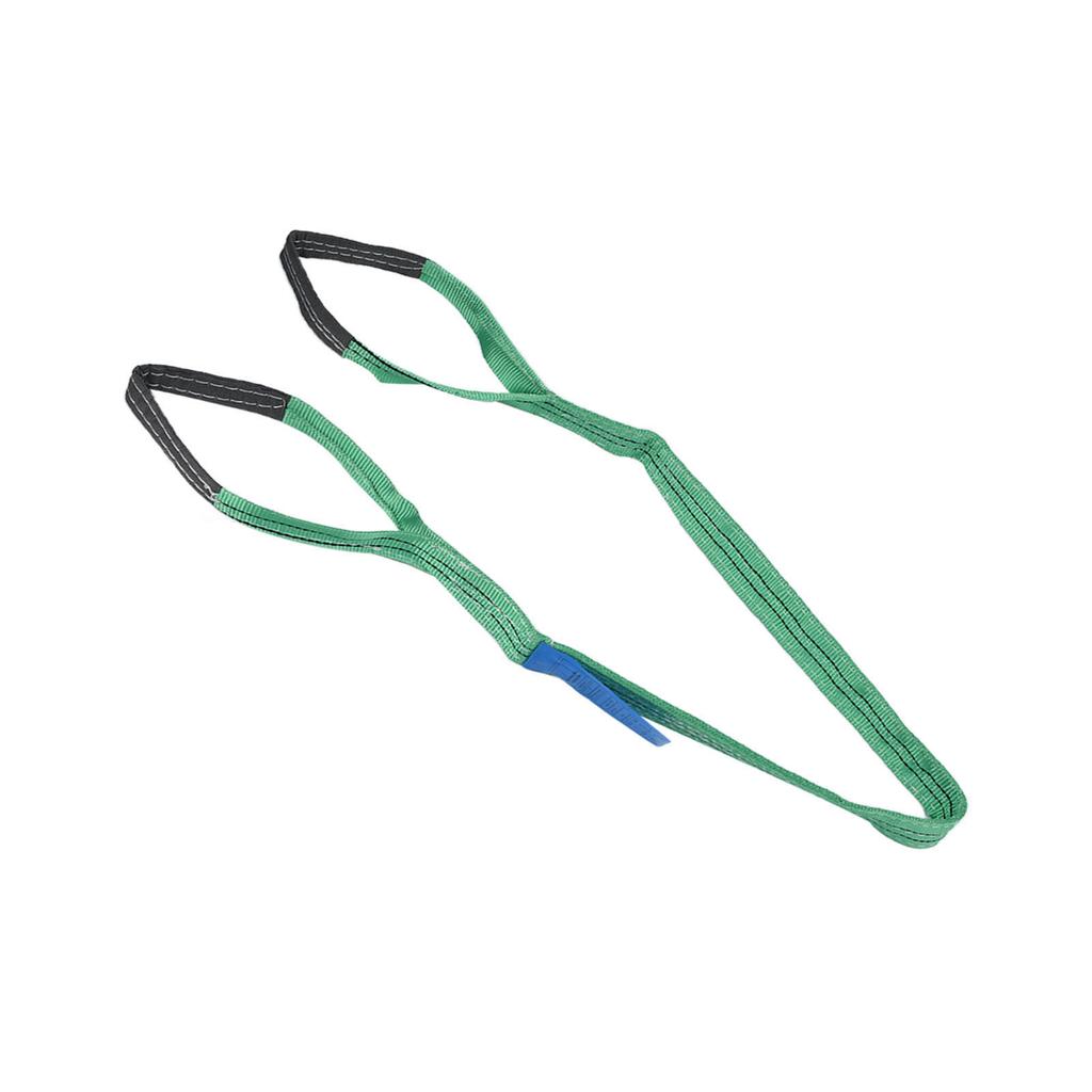 Lifting Slings Straps Heavy Duty 2T Load Capacity High Strength Polyester Colorful Flat