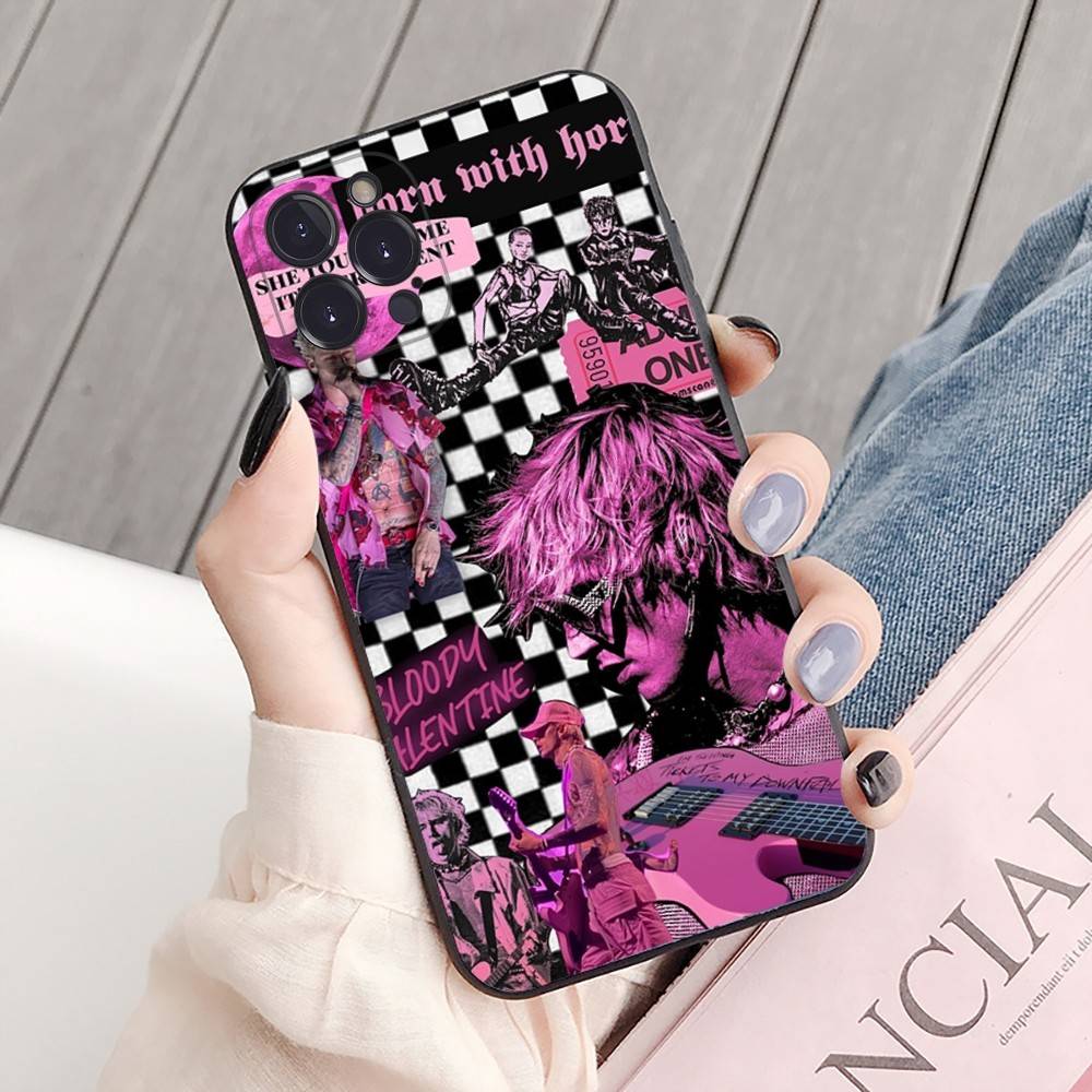 MGK M-Machine Gun Kelly Phone Case For IPhone 16 15 8 7 6 6S Plus X SE XR XS 14 11 12 13 Mini Pro Max Mobile Case