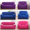 1pc Thick Elastic Sofa Cover Solid Color Slipcover Spandex Furniture Protector for Bedroom Office Living Room Home Decor