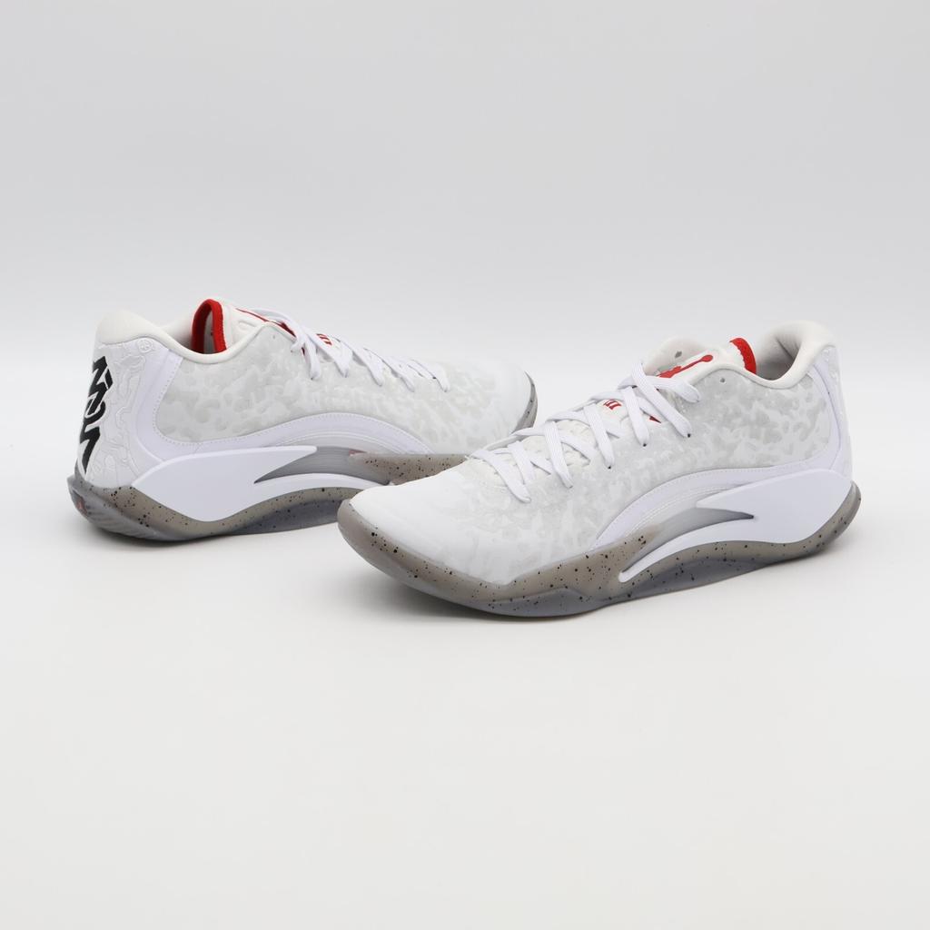 DR0676-106 Nike Jordan Zion 3 Fresh Paint Белый Цементный Серый Красный (Мужской)