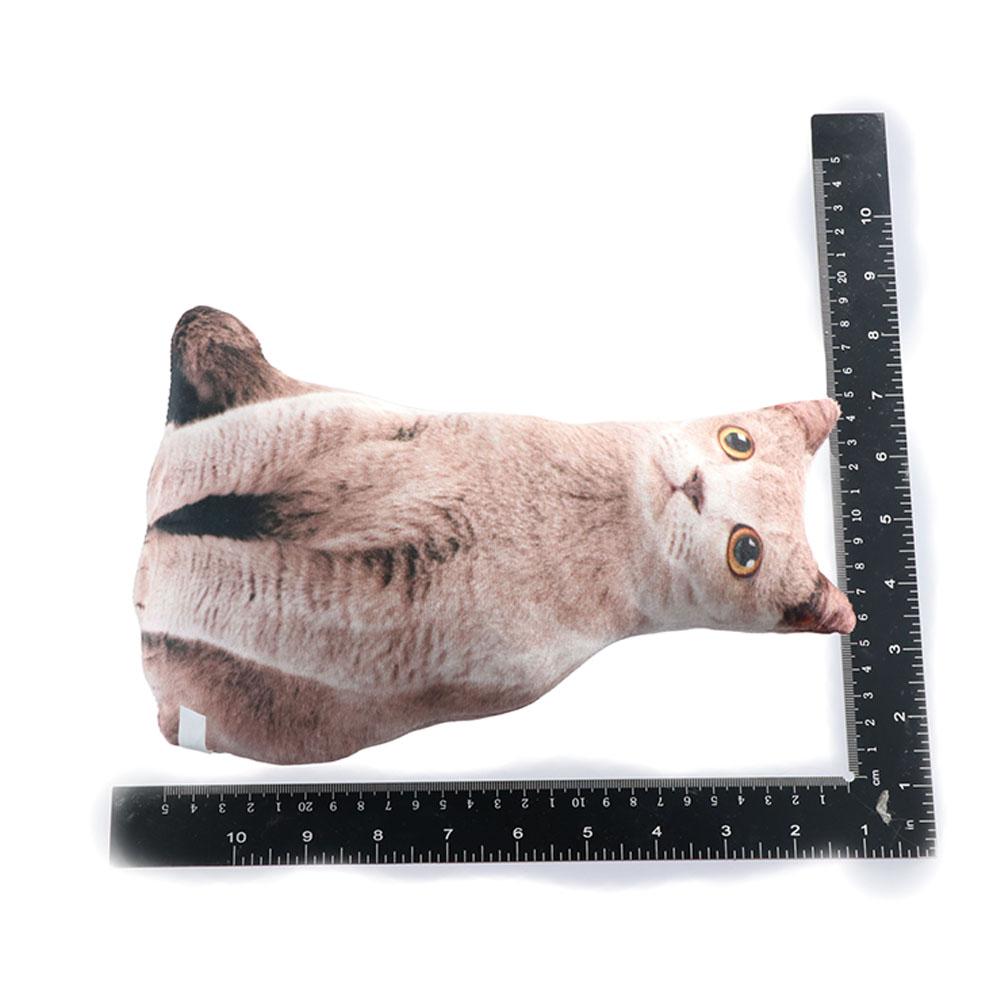 3D Home Decorative Napping Neck Protection Sleep Cat Shape Pillow Home Textile Throw pillow Cushion