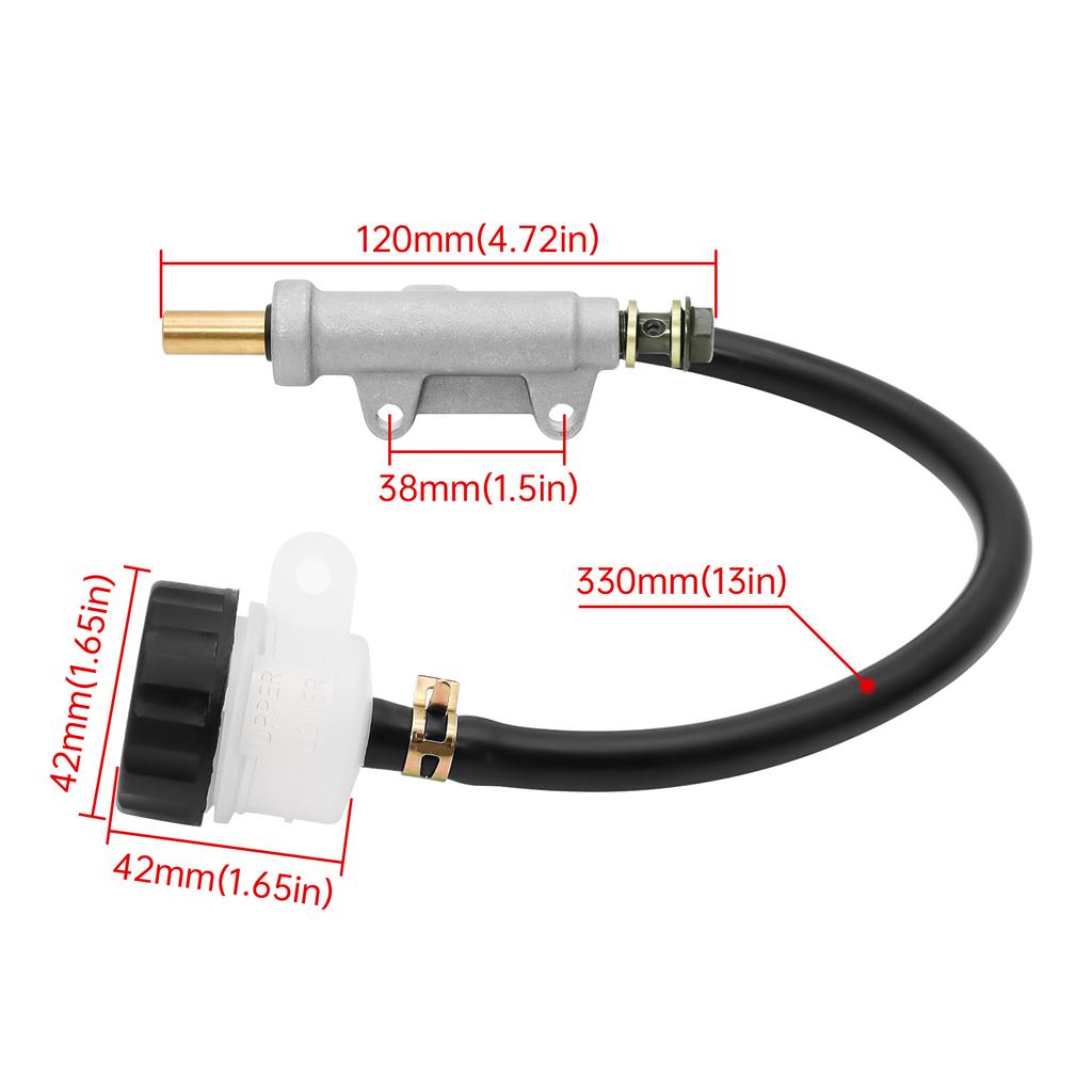 Brake Pump Set Kit for Polaris 1930854 for Polaris Sportsman 500 550 700 800 1000 Diesel 455 1911113 , 1910301 , 1910790