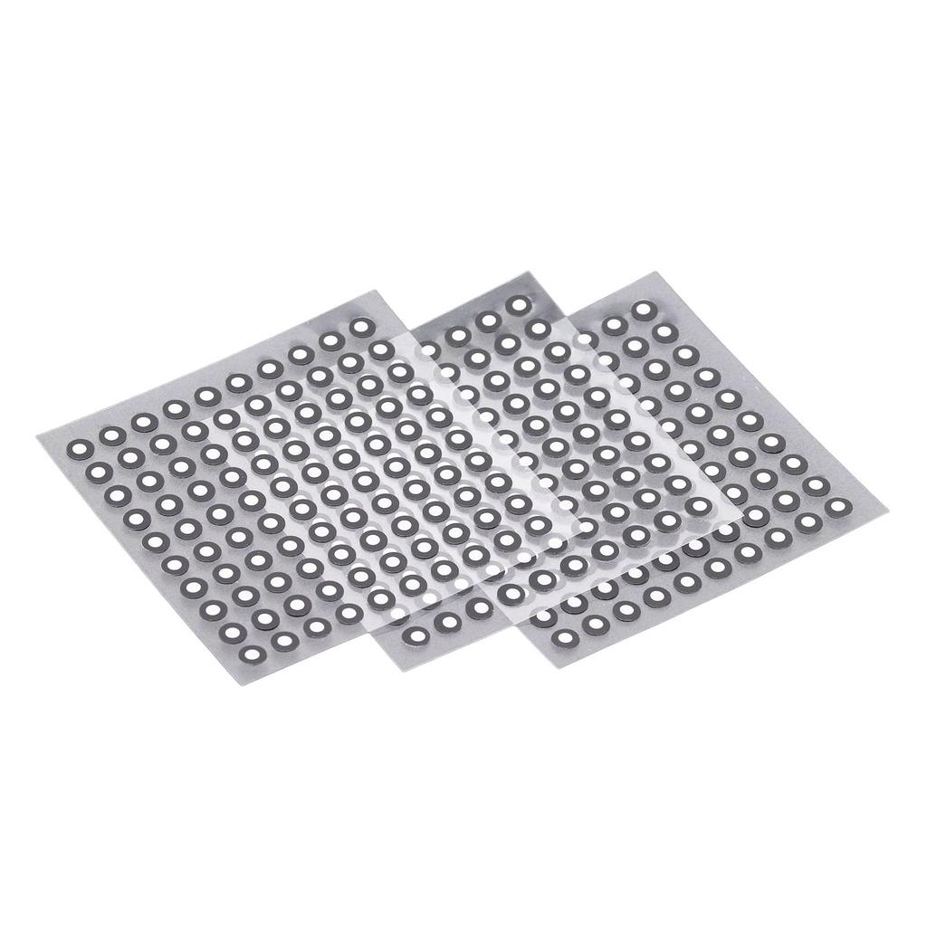 3 листа Сканер Точки позиционирования 3D сканирование Светоотражающая пленка Наклейка Ориентировочная точка 3 мм ID 6 мм OD