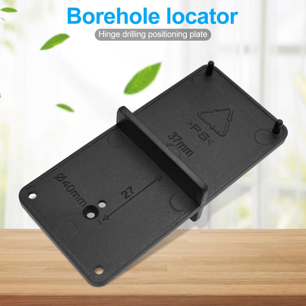 Multi-functional Woodworking Hinge Drill Punching Tool Drill Hole Opener Locator