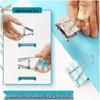 Chenguang Jiyan Series 50mm Colored Metal Binder Clips, 12-Pack