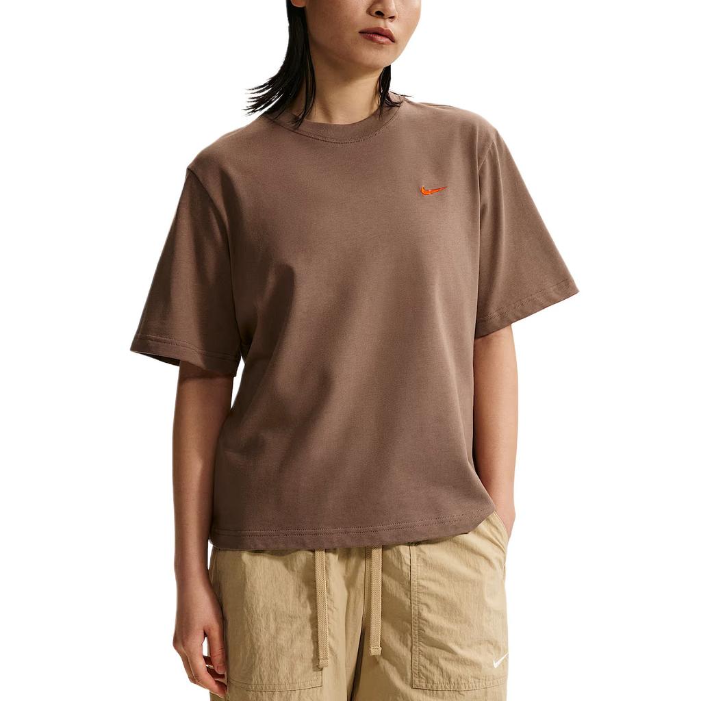 Nike T Shirt Women's Mink Brown IR7589-214