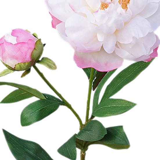 Реалистичные искусственные цветы пионы с двумя головками для свадеб — легкий уход, не выцветает