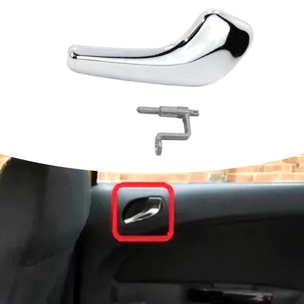 Замена внутренней дверной ручки для VAUXHALL Для OPEL Для CORSA D (2006 2014) Хром Подходит для правой стороны OEM 13297814