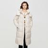 Women's Mid-Length Hooded Down Jacket