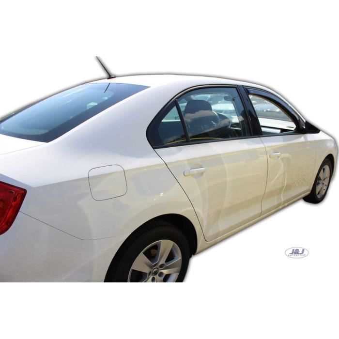J&amp;J AUTOMOTIVE | Heko Deflecteurs d'air Déflecteurs de Vent Pour Skoda Rapid / Spaceback 5P. Berlina 2012-2019