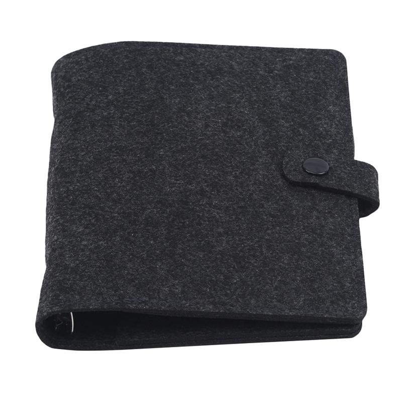 Новый A5 A6 фетровый блокнот в оболочке из ткани, блокнот из ткани, папка-регистратор, блокнот, держатель для бумаги, портативный ежедневник, канцелярские принадлежности, подарок