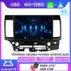 Android 13 Для Mitsubishi LANCER 2007-2012 Автомагнитола Мультимедиа Видео GPS Беспроводной Apple Carplay Навигационный Экран Сенсорный Экран